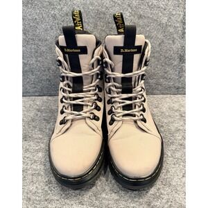 Dr. Martens Beige Combat Boots